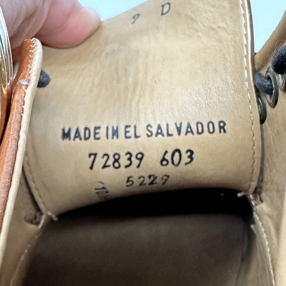 Brooks Brothers Chukka Boots Leather brown shoes Men's size 9D - Picture 15 of 16